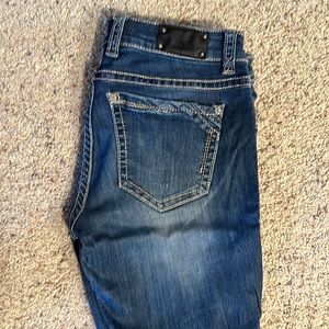 Buckle Black Skinny Jeans